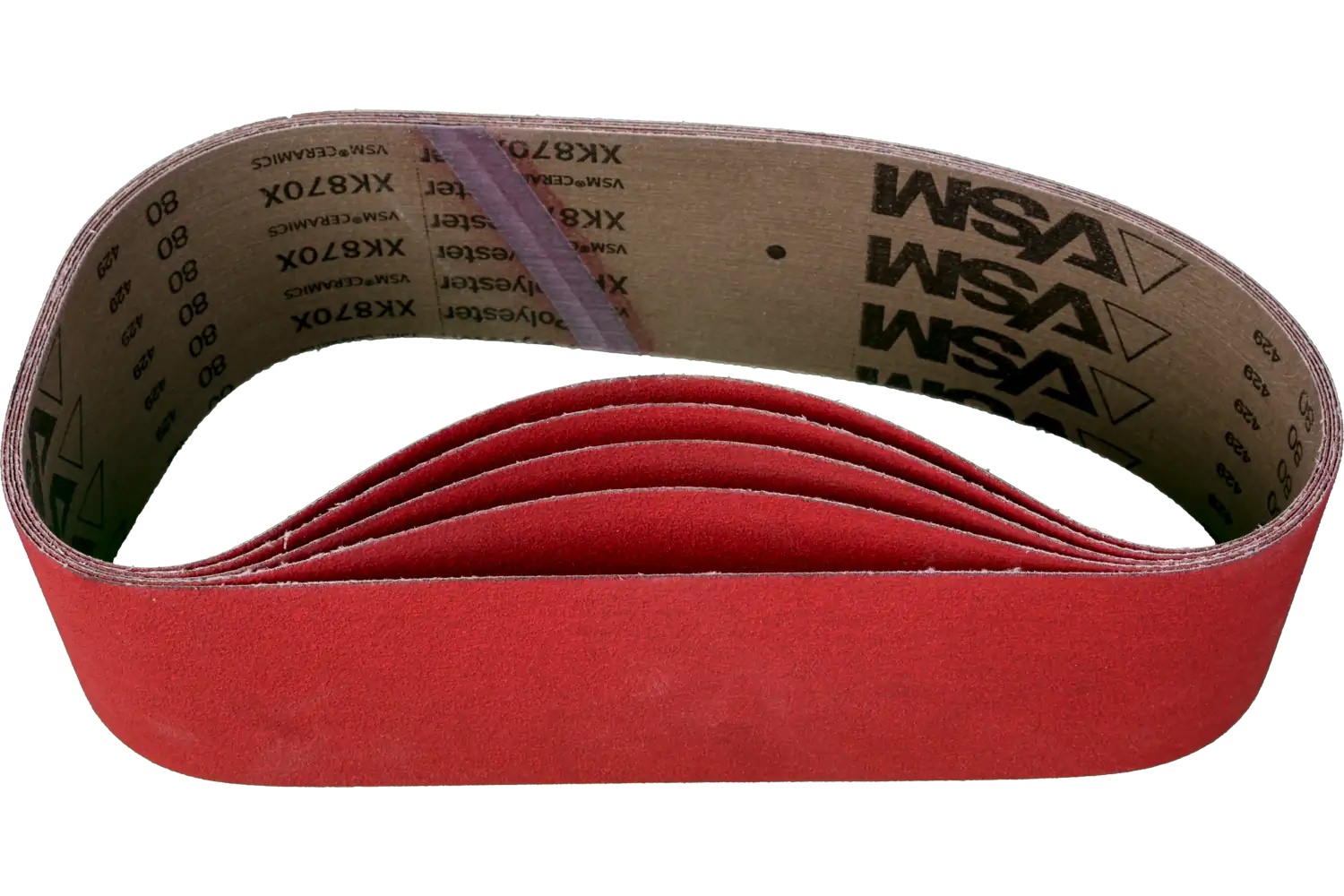 Picture of Pferd Abrasive Benchstand Belt, 36" X 4, 120 Grit, Ceramic Co-Cool